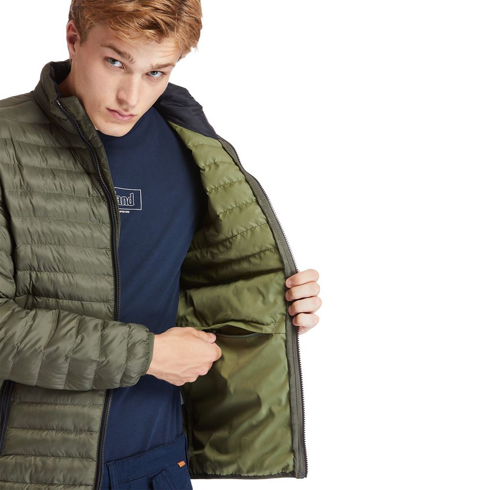 Jaqueta Masculino - Timberland Axis Peak Packable - COTVG2753 - Verde Oliva